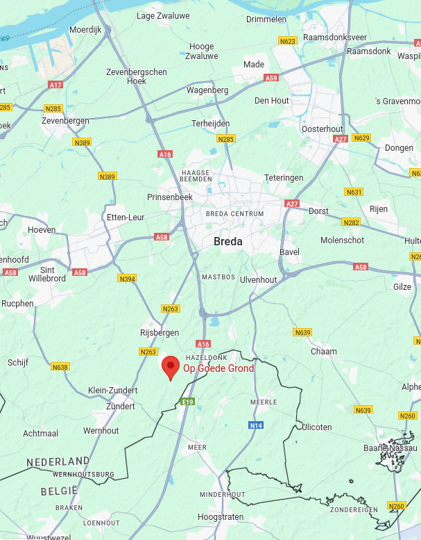 kaartje naar Rijsbergen